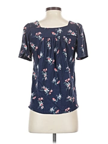 Lucky Brand Short Sleeve Blouse (view 2)