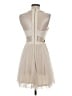 Unbranded 100% Polyester Ivory Cocktail Dress Size S (estimated) - photo 2