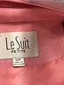Le Suit 100% Polyester Pink Blazer Size 10 Petite - photo 6