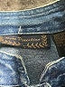 New Directions 100% Cotton Floral Blue Denim Jacket Size L - photo 6