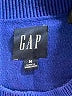 Gap 100% Cotton Blue Pullover Sweater Size M - photo 7