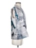 Donna Karan New York 100% Polyester Silver Sleeveless Blouse Size S - photo 4