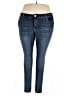Jessica Simpson Solid Blue Jeans Size 20 - photo 1