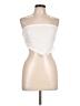 Vitamin A 100% Linen White Bodysuit Size L - photo 1
