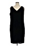 1.State Solid Black Cocktail Dress Size 16 - photo 2