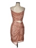 Selfie Leslie 100% Polyester Gold Sleeveless Top Size L - photo 1