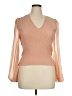 1.State 100% Polyester Orange Long Sleeve Blouse Size XL - photo 1