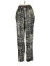 Papaya 100% Rayon Print Black Casual Pants Size M - photo 2