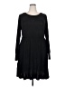 Torrid Solid Black Casual Dress Size 2X Plus (2) - photo 1