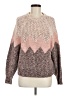 Joie Chevron-herringbone Brown Pullover Sweater Size M - photo 1