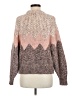 Joie Chevron-herringbone Brown Pullover Sweater Size M - photo 2