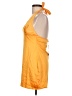Motel Orange Cocktail Dress Size L - photo 5