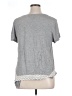 Eyeshadow 100% Rayon Chevron-herringbone Gray Short Sleeve T-Shirt Size 1X - photo 2