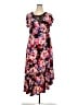 Torrid Floral Black Casual Dress Size 3X Plus (3) - photo 1
