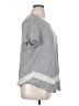 Eyeshadow 100% Rayon Chevron-herringbone Gray Short Sleeve T-Shirt Size 1X - photo 4