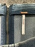 Free People Solid Gray Denim Skirt Size 10 - photo 4