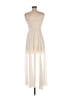 Ecote 100% Polyester Ivory Cocktail Dress Size M - photo 2