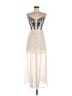 Ecote 100% Polyester Ivory Cocktail Dress Size M - photo 1