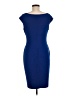 Anne Klein Solid Blue Cocktail Dress Size 6 - photo 2