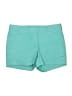J.Crew 100% Cotton Solid Teal Shorts Size 00 - photo 1