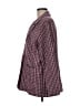 Monki Checkered-gingham Burgundy Blazer Size M - photo 5