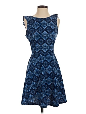 Blue Rain Cocktail Dress (view 1)