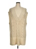 Caslon Ivory Sweater Vest Size 1X - photo 1