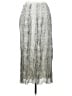 Massimo Dutti Silver Casual Skirt Size 4 - photo 2