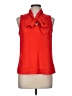 Comme Toi 100% Polyester Red Sleeveless Blouse Size M - photo 1