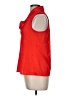 Comme Toi 100% Polyester Red Sleeveless Blouse Size M - photo 5