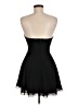 White Fox 100% Polyester Hearts Black Cocktail Dress Size M - photo 2