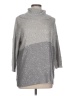 Belldini Metallic Silver Turtleneck Sweater Size L - photo 1