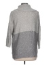 Belldini Metallic Silver Turtleneck Sweater Size L - photo 2
