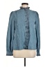 Boden Blue Denim Jacket Size 6 - photo 1