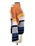 Current/Elliott Color Block Orange Turtleneck Sweater Size XS (0) - photo 4