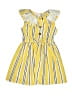 Little Lass Stripes Yellow Dress Size 3T - photo 1