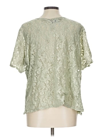 BEDFORD FAIR lifestyles Short Sleeve Blouse (view 2)