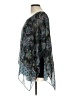 AGB Teal 3/4 Sleeve Blouse Size L - photo 5