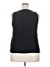 Nine West 100% Polyester Black Sleeveless Top Size XXL - photo 2
