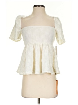 Reformation Short Sleeve Blouse