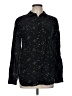 Jack Wills Stars Black Long Sleeve Button-Down Shirt Size 8 - photo 1