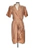 Assorted Brands 100% Silk Tan Casual Dress Size 12 - photo 1