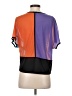 Vero Moda Color Block Purple Short Sleeve Top Size S - photo 2