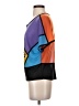 Vero Moda Color Block Purple Short Sleeve Top Size S - photo 5