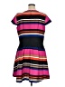 Elle Stripes Black Casual Dress Size XL - photo 2
