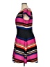 Elle Stripes Black Casual Dress Size XL - photo 5