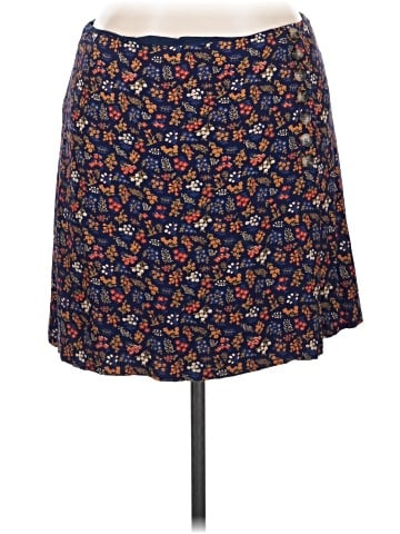 Madewell Side-Button A-Line Mini Skirt in Garden Party (view 1)