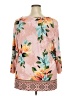 JM Collection Pink 3/4 Sleeve Blouse Size 3X - photo 2