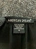 American Dream 100% Polyester Black 3/4 Sleeve Blouse Size M - photo 7