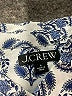 J.Crew Paisley Blue Long Sleeve Button-Down Shirt Size 6 - photo 7